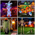 VVOKGO Rebar-Stakes-12-Inch J Hook Galvanized Tent Stakes Heavy Duty, Ground Chain Link Fence Anchors with Chisel Point End for Gazebo, Camping Tents, Outdoor Inflatables Decorations