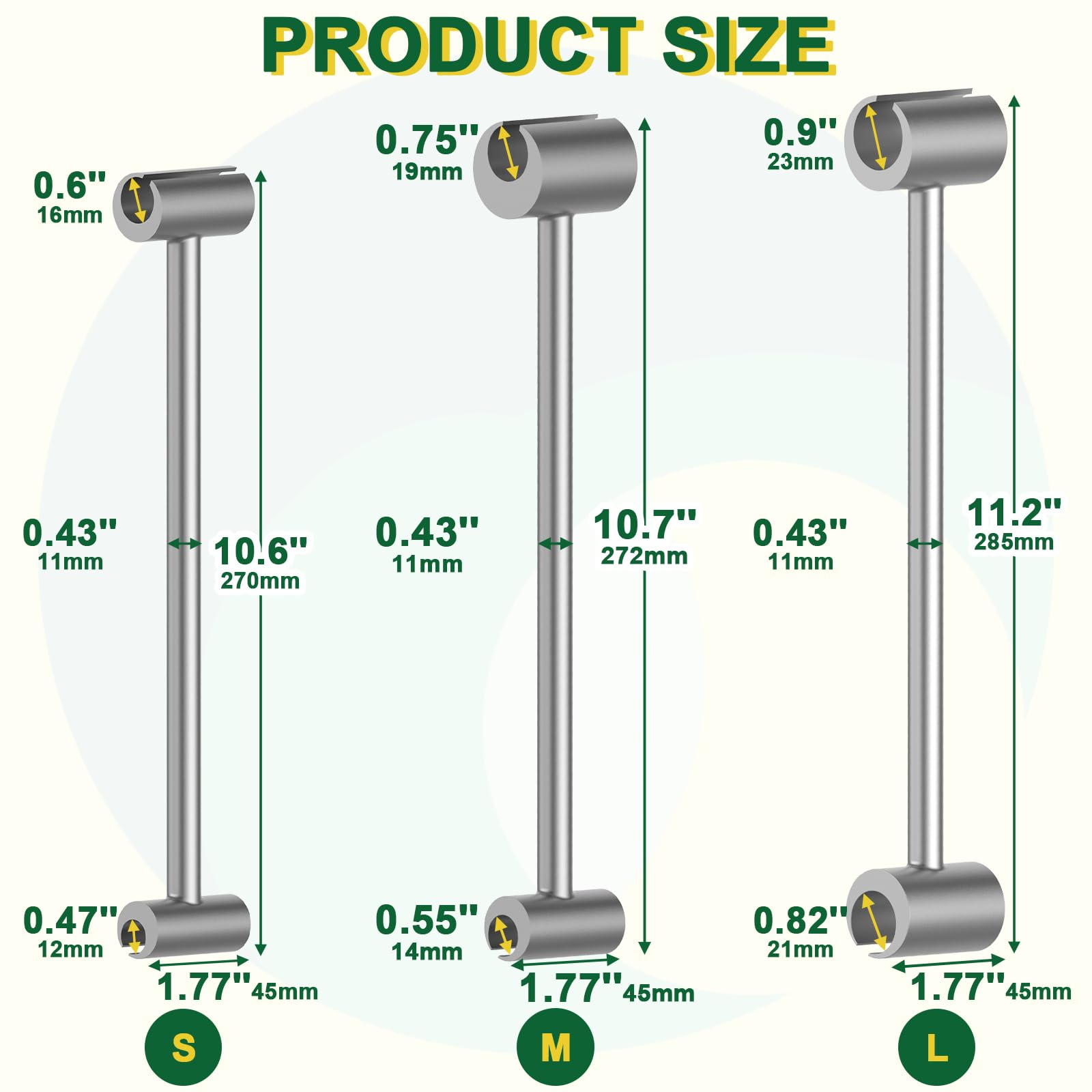 VVOKGO Door Hinge Adjustment Tool, Hinges Gap Adjusting Wrench, Knuckle Bender for Flag Hinges of Residential, Fire, Security, Clean-room Doors