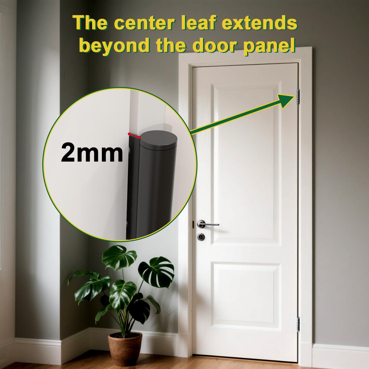 VVOKGO Door Hinge Adjustment Tool, Hinges Gap Adjusting Wrench, Knuckle Bender for Flag Hinges of Residential, Fire, Security, Clean-room Doors