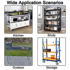 VVOKGO Caster Wheels 5" Locking Stem Casters 