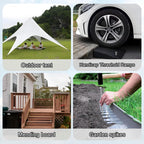 VVOKGO 12 Inch Asphalt Anchoring Spikes - 1/2" Galvanized Steel Rebar Stakes