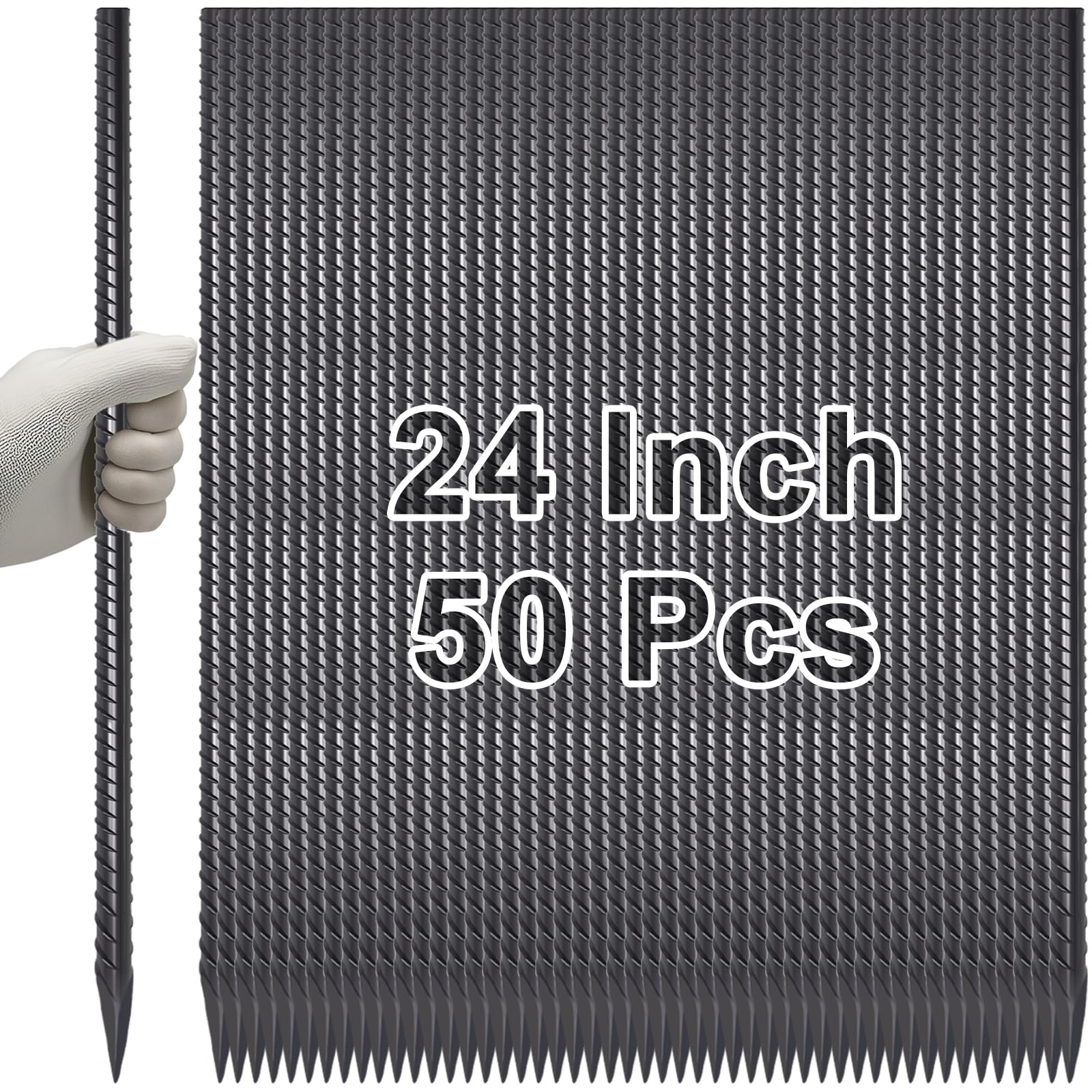 VVOKGO 24" Rebar Stakes