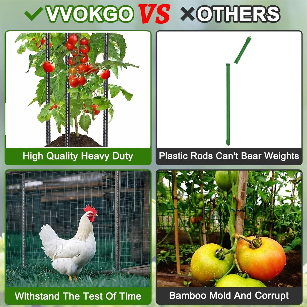 VVOKGO 24" Rebar Stakes